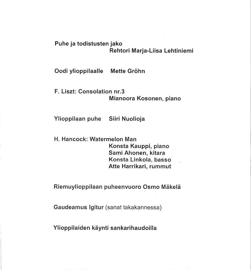 Riemuylioppilaat 2012