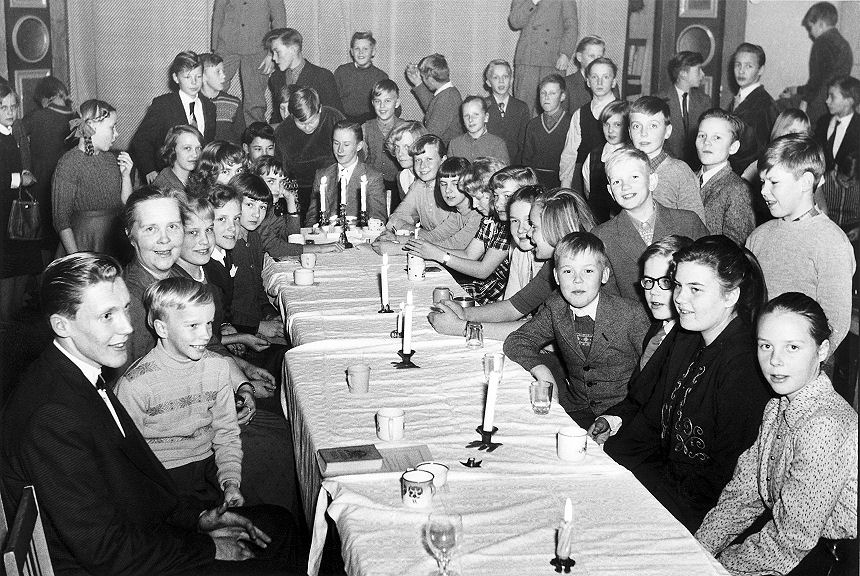 Jyryn pikkujoulujuhla 1956