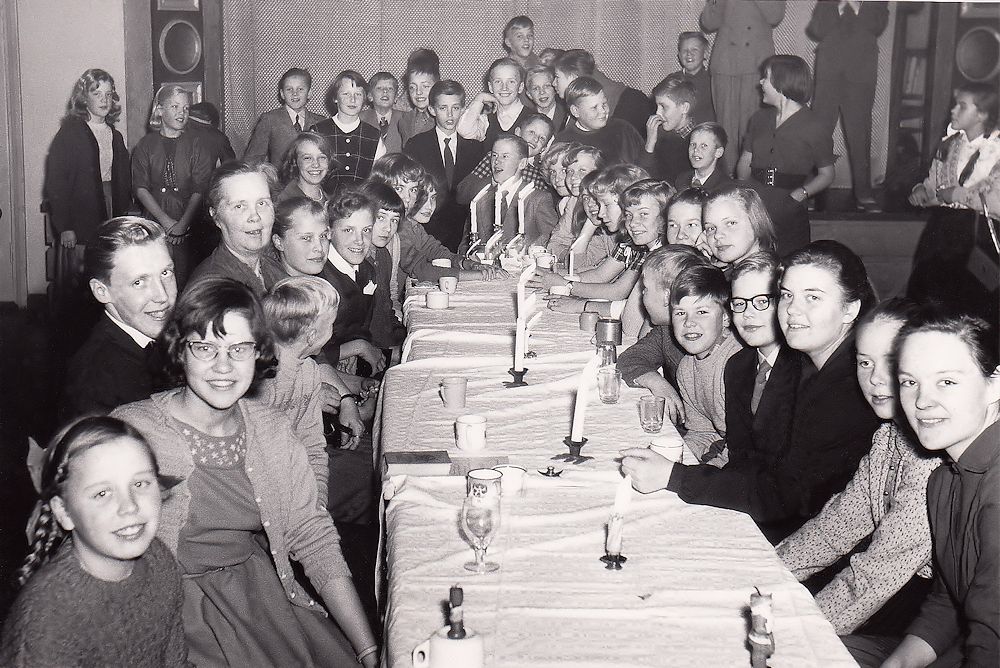 Jyryn pikkujoulujuhla 1956