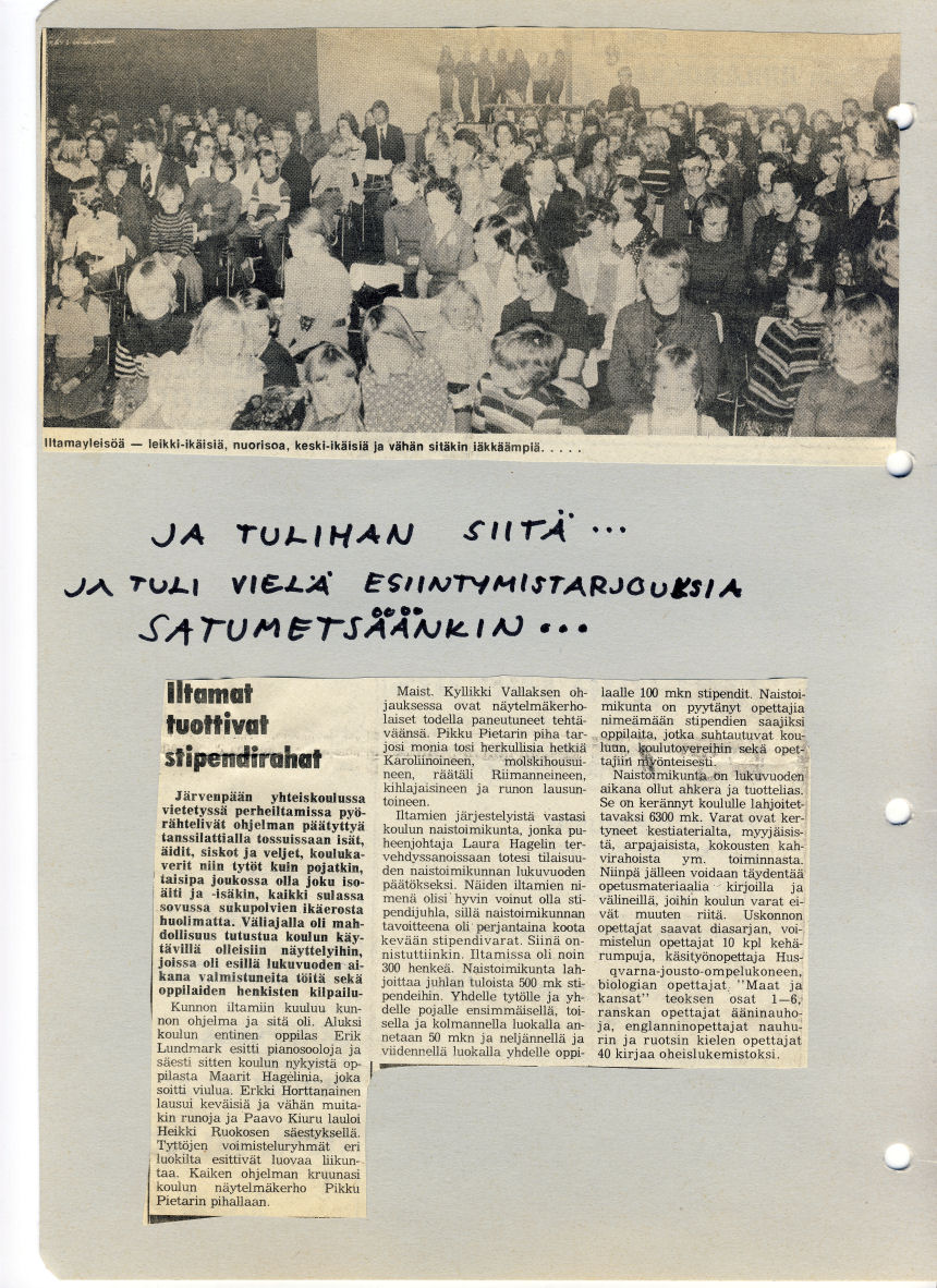 Pikku Pietarin Piha n�ytelm� 1975