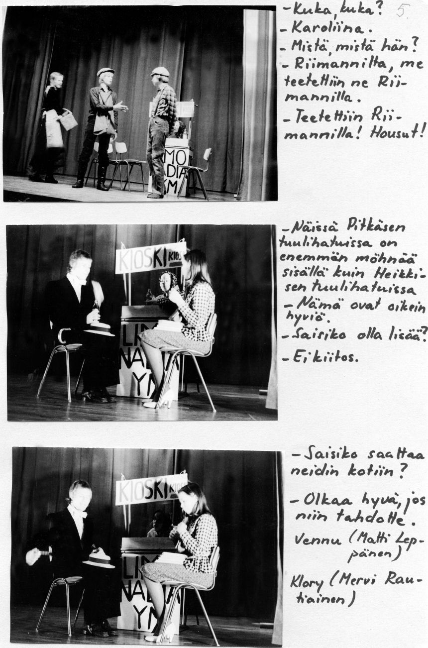 Pikku Pietarin Piha n�ytelm� 1975