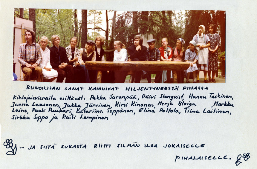 Pikku Pietarin Piha n�ytelm� 1975
