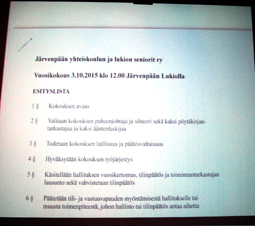 vuosikokous