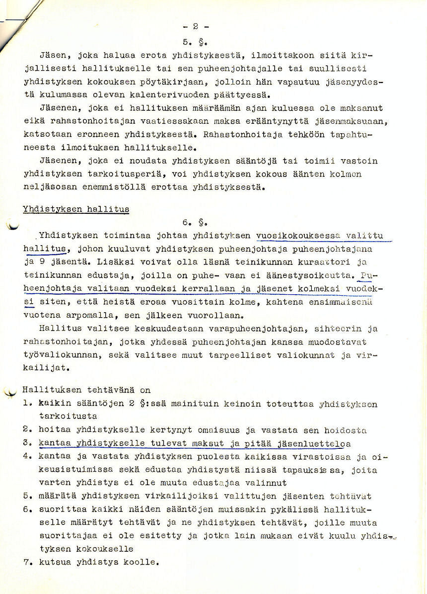 Vanhan senioriyhdistyksen s��nn�t sivu 2 /4