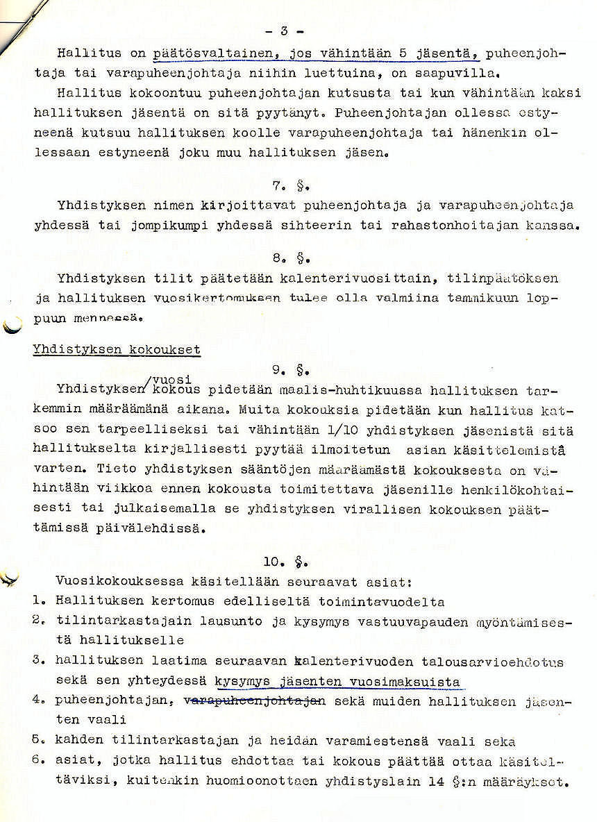 Vanhan senioriyhdistyksen s��nn�t sivu 2 /4